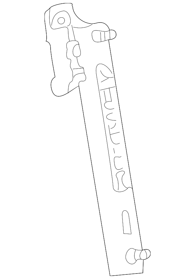 C2S52089 Деталь HEIGHT ADJUSTER, LEFT