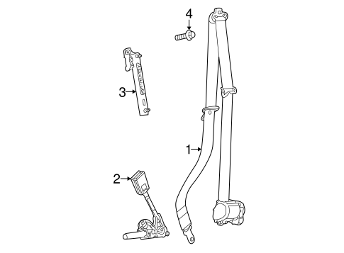 X-Type FRONT SEAT BELTS