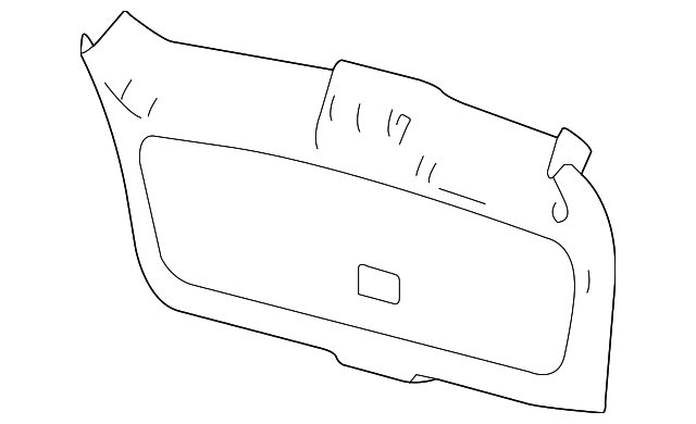 7T4Z-7846404-AB Деталь LOWER TRIM PANEL
