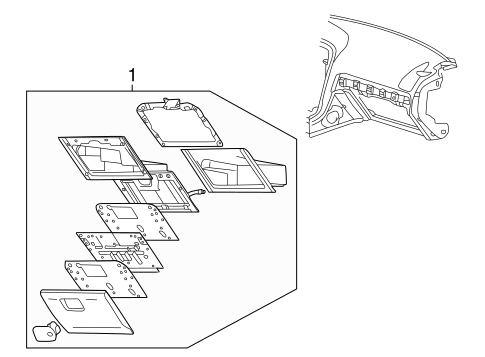 Thunderbird GLOVE BOX