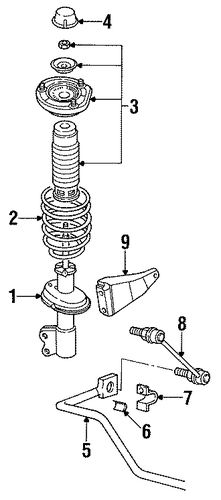 SC1 STABILIZER BAR & COMPONENTS