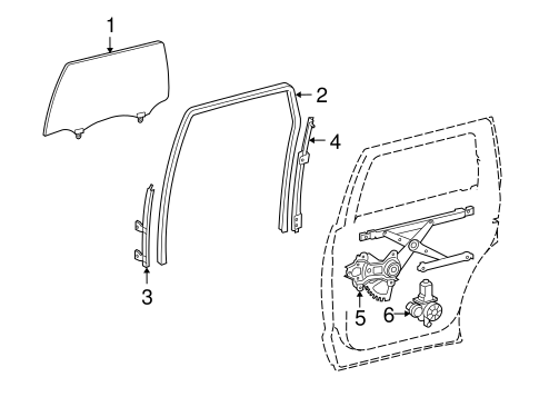 BODY/REAR DOOR for 2012 Toyota Sequoia #2