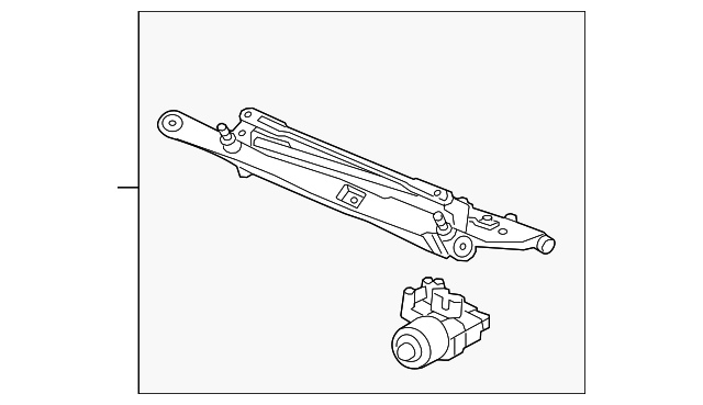 AE8Z-17508-A WIPER MOTOR ASSY