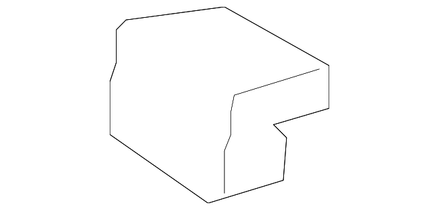 19183933 Деталь REAR BODY PANEL REINF PLATE, LEFT