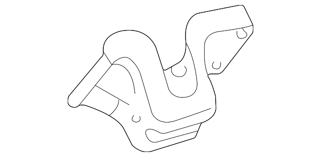 4L2Z6031CA Деталь MOTOR MOUNT BRACKET, LEFT