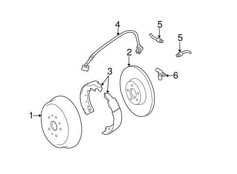 Liberty BRAKE COMPONENTS 2