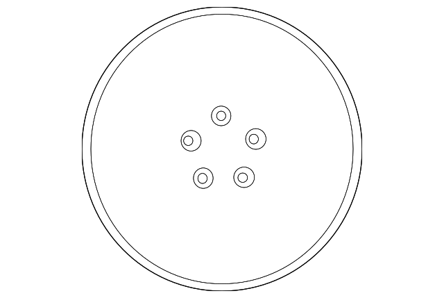 2F4Z1007AA Деталь WHEEL, ALLOY