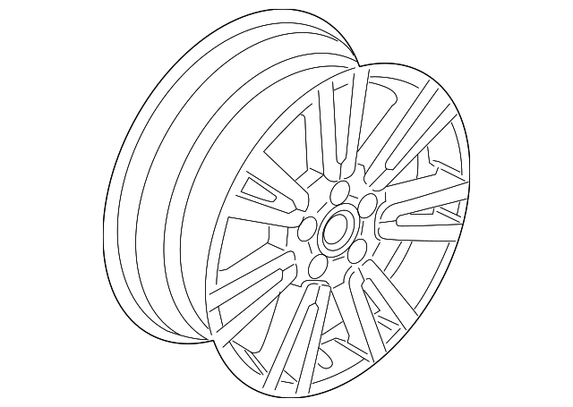 LR050886 WHEEL, ALLOY