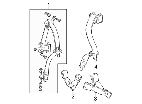 S-Type REAR SEAT BELTS