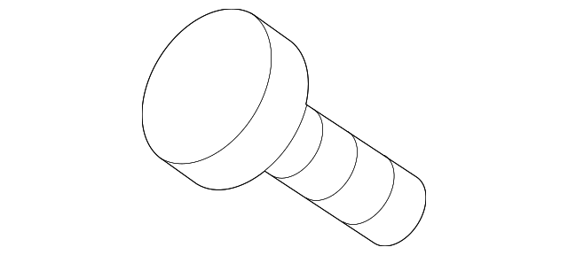 -W715640-S900 CENTER BELT ASSY BOLT, RIGHT