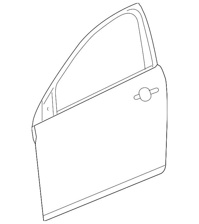 20965460 DOOR SHELL, RIGHT