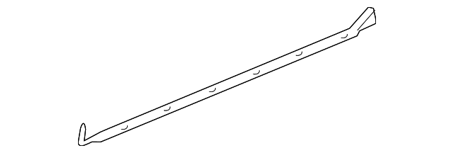 25813619 LOWER W'STRIP, LEFT
