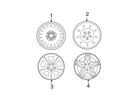Wheels for 2004 Ford Taurus #0