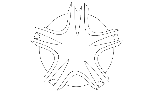 F8SZ1007AA Деталь WHEEL, ALLOY