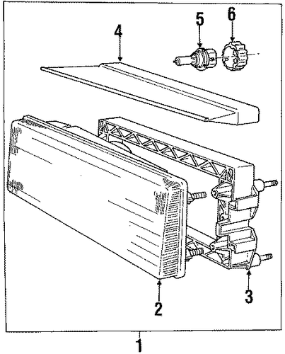 780 BULBS - CHASSIS