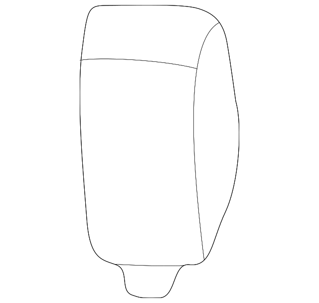 F87Z3020AA Деталь BUMPER, LEFT