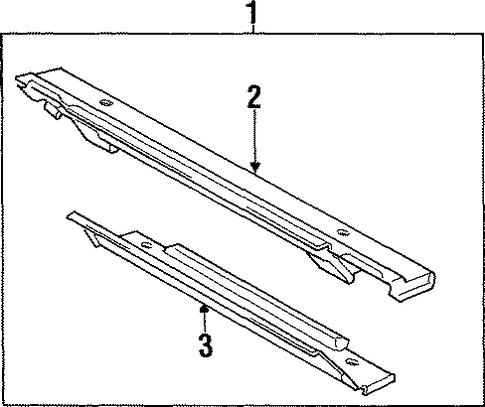 Discovery REAR FLOOR & RAILS