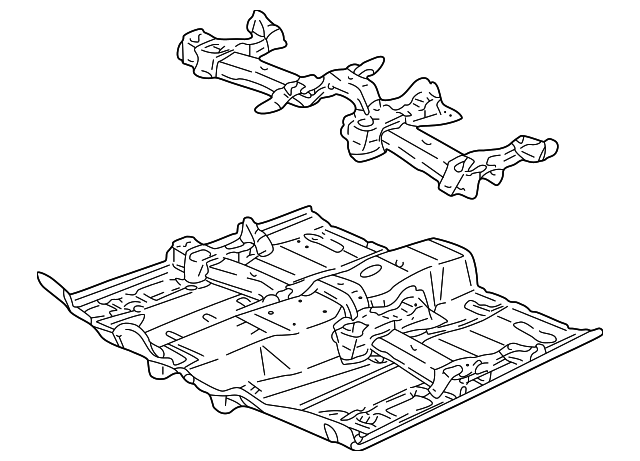 21992682 Деталь FLOOR PAN ASSY