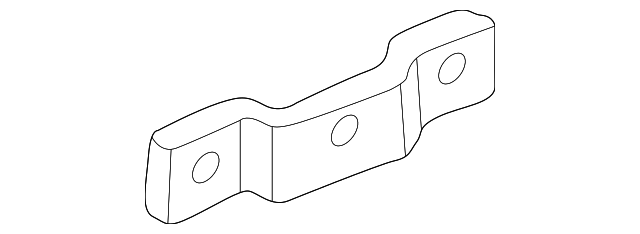 9182296 Деталь FRONT BRACKET, LEFT