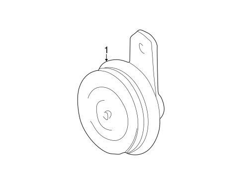 ELECTRICAL/HORN for 2005 Scion xA #1