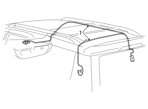 ELECTRICAL/ANTENNA & RADIO for 2007 Toyota Sequoia #1
