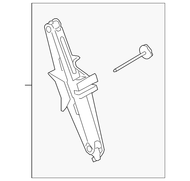 DV6Z-17080-C Деталь JACK ASSY