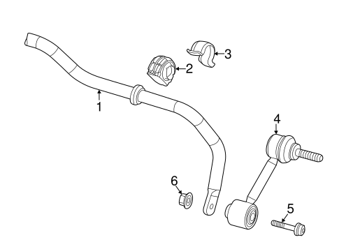 Stabilizer Bar & Components for 2018 Volkswagen Jetta #0