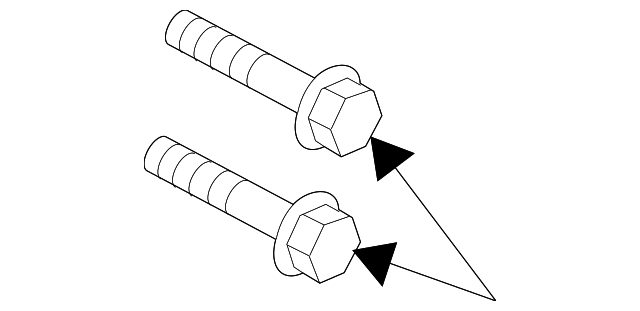 30670592 Деталь UPPER PLATE BOLT, LEFT