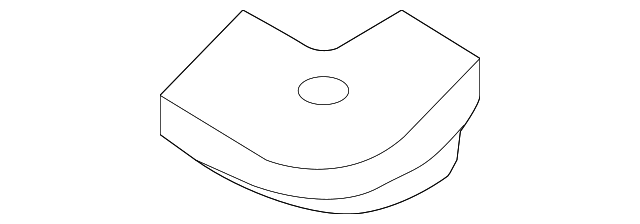 31406520 Деталь LOWER SEAT, LEFT