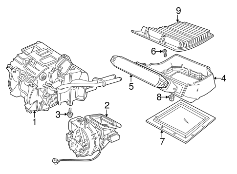 Range Rover BLOWER MOTOR & FAN