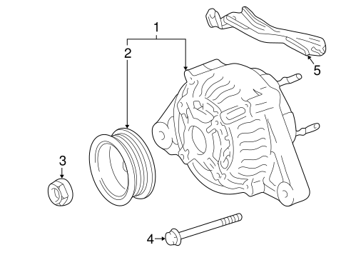 ELECTRICAL/ALTERNATOR for 2002 Toyota Celica #1