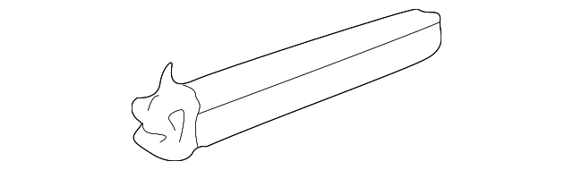 5184585 Деталь WEATHERSTRIP, RIGHT