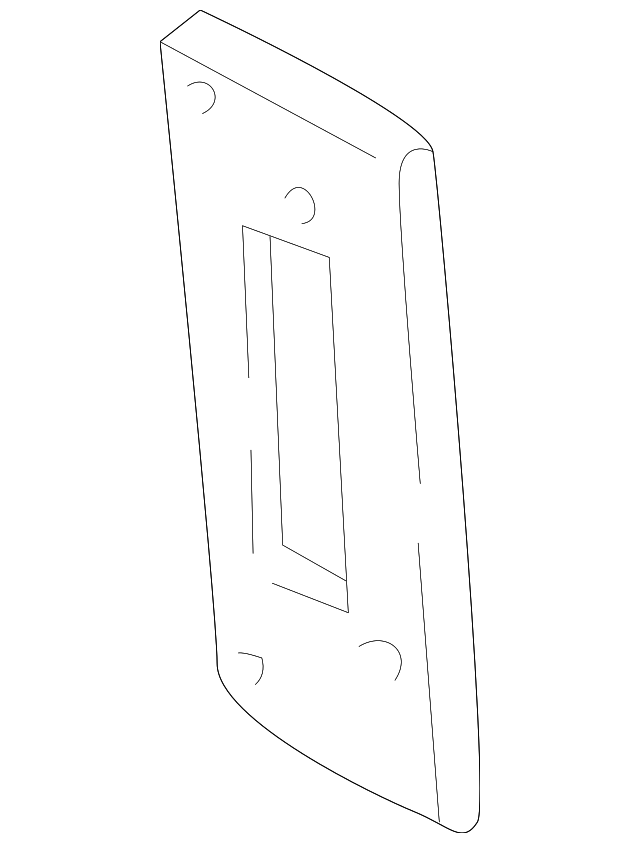 4852836 Деталь SIDEMEMBER ASSY ADJUST BRACKET, LEFT