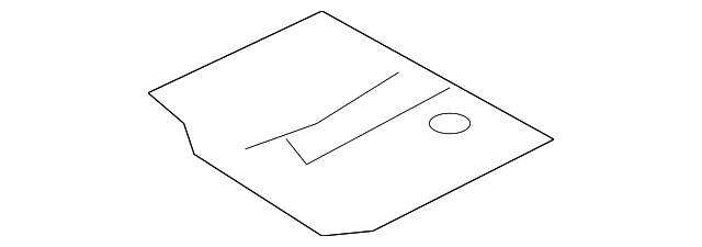 31214584 Деталь OUTER REINF, RIGHT
