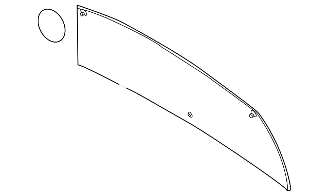 30674387 Деталь LIFT GATE GLASS