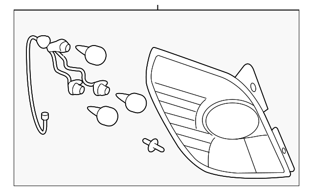 96830931 Деталь TAIL LAMP ASSY, LEFT