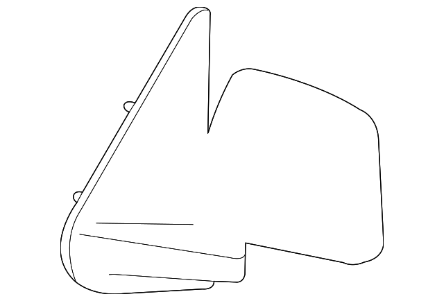 F57Z-17683-B Деталь MIRROR ASSY, LEFT