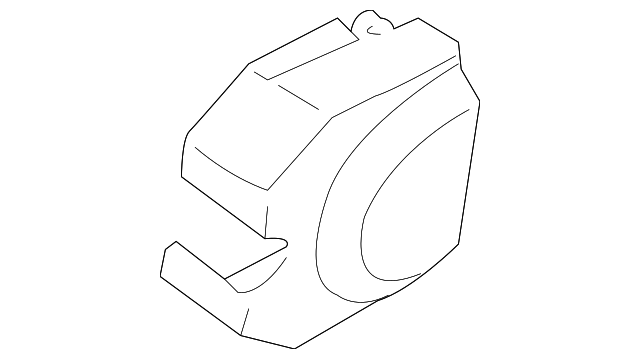 8679886 Деталь LOCK CYLINDER COVER