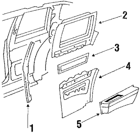 98 INTERIOR TRIM