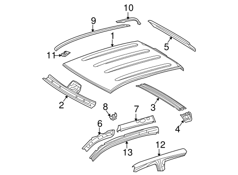 BODY/ROOF & COMPONENTS for 2011 Toyota Tundra #1