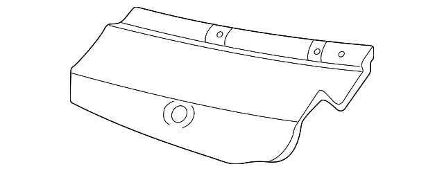 DWE100040 Деталь COWL GRILLE, RIGHT