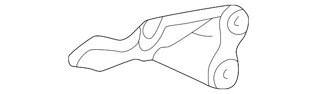 F87Z6030BA Деталь MOUNT BRACKET, RIGHT