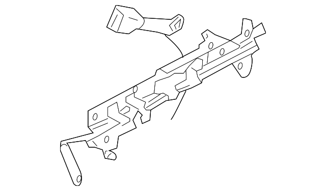 32009584 Деталь SEAT TRACK, LEFT