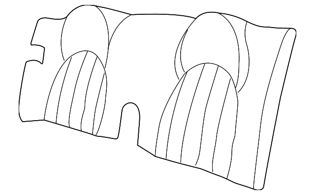 C2N3603LHJ Деталь SEAT BACK ASSY