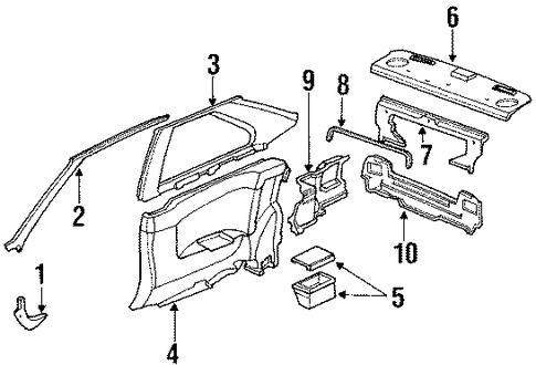 Pocket Assembly, L Side Lining *R92L* (Mauve Red) Pocket Assembly, L Side Lining *R92L* (Mauve Red)
