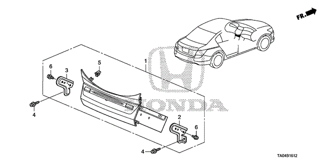 Electrical/Exhaust/Heater/Fuel/Audio Unit (Navigation) for 2009 Honda ACCORD SEDAN #1