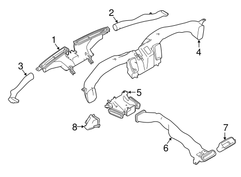 Ducts for 2015 Infiniti Q50 #0