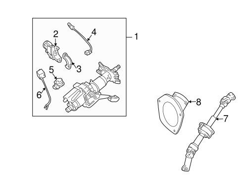 ELECTRICAL/IGNITION LOCK for 2006 Toyota Sienna #2