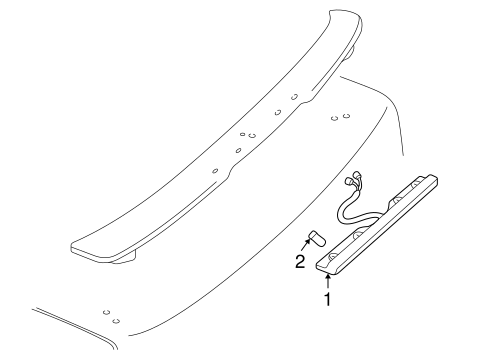 Taurus HIGH MOUNTED STOP LAMP