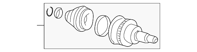 C2S43420 Деталь OUTER JOINT ASSY, RIGHT